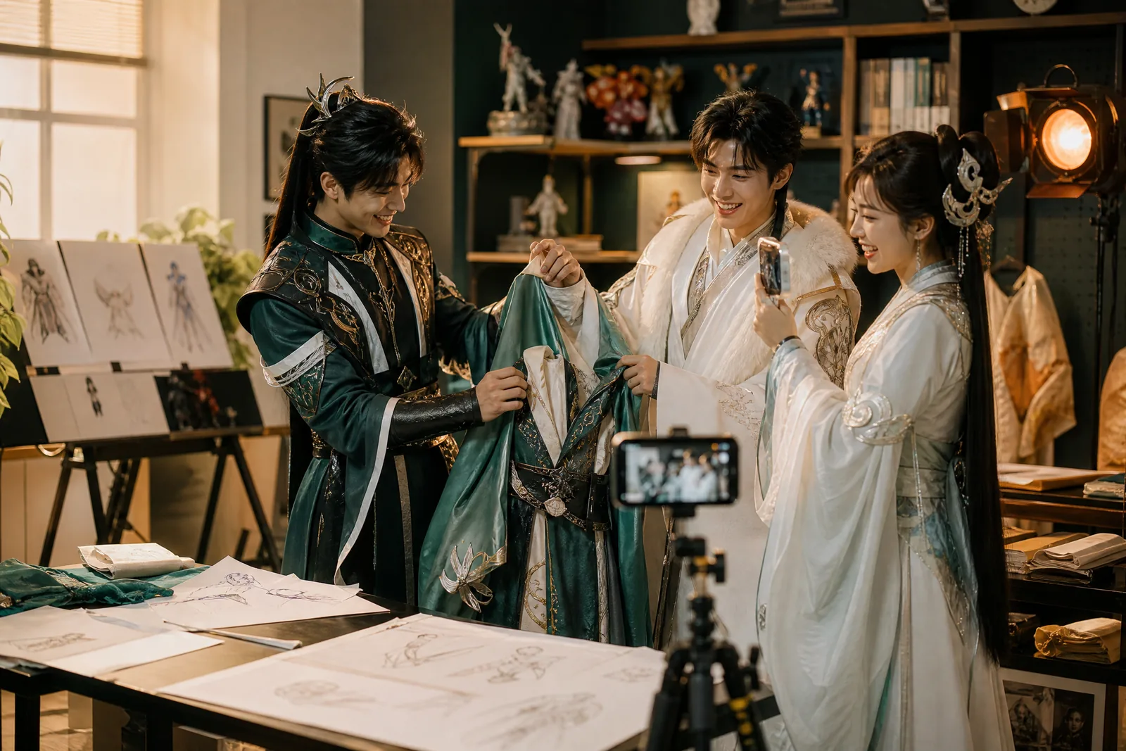 黄色仓库